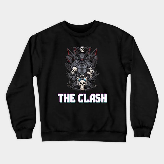 The Clash Crewneck Sweatshirt by Maheswara.Momocats